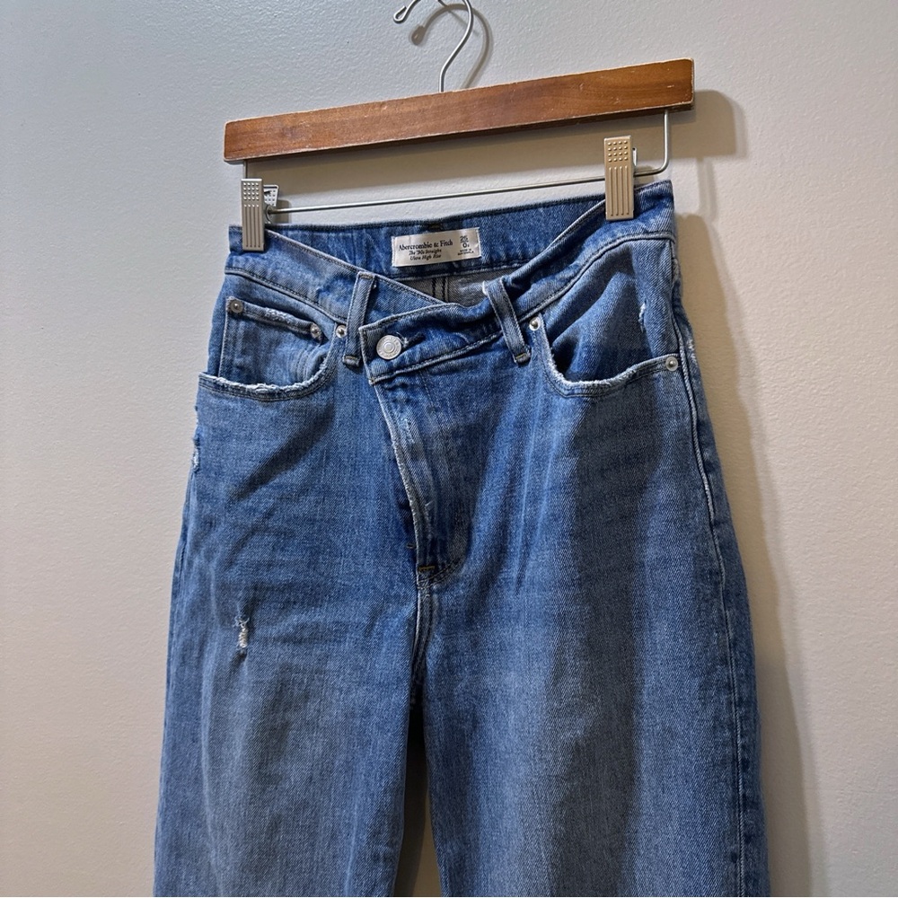 Abercrombie & Fitch 90s straight jeans ultra high rise